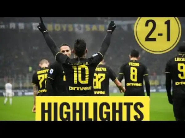 Inter vs Spal 2-1 All Goals Extended Highlights